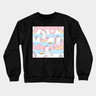 Unicorn Doughnut Dream Crewneck Sweatshirt